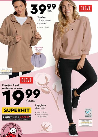 Biedronka Legginsy damskie oferta