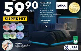 Biedronka Lethe Taśma LED oferta