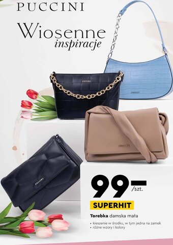 Biedronka Puccini Torebka damska mała oferta