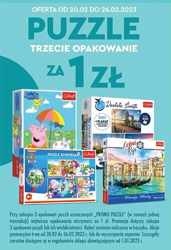 Biedronka Puzzle oferta