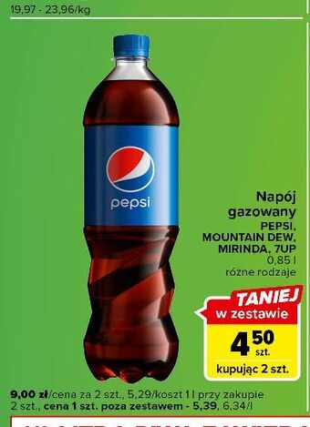 Carrefour Express Napój orange mirinda oferta