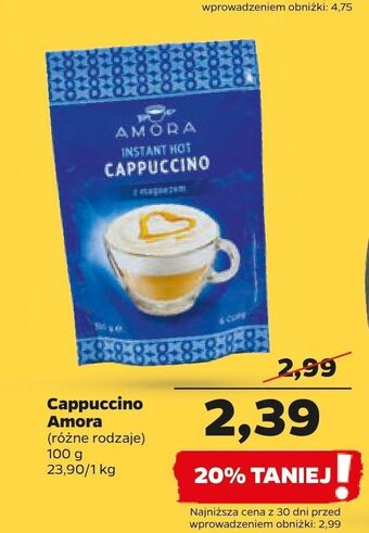 Netto Kawa cappuccino amora oferta