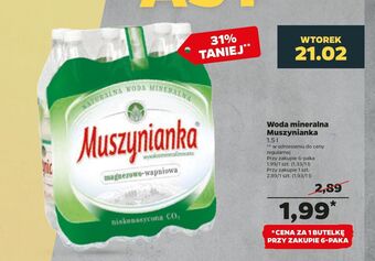 Netto Woda niegazowana muszynianka oferta