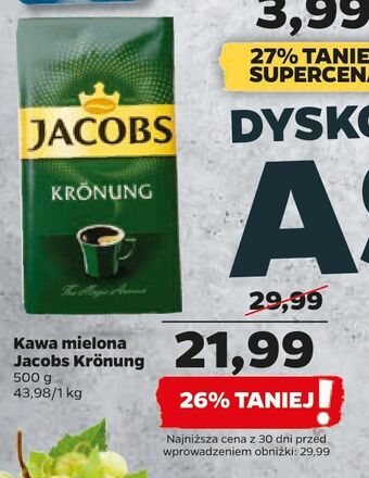 Netto Kawa jacobs kronung oferta