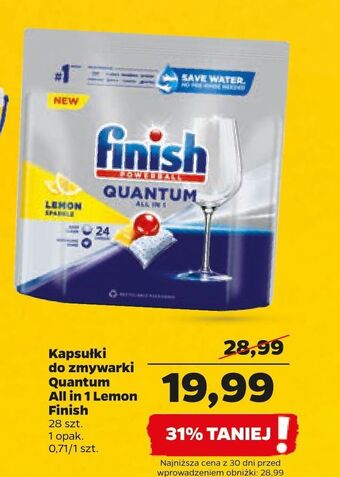 Netto Tabletki do zmywarek lemon finish quantum oferta