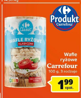 Globi Wafle ryżowe carrefour oferta