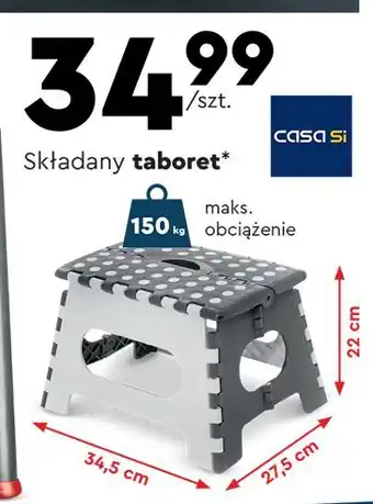 Biedronka Taboret składany casa si oferta