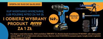 Biedronka Wiertarko-wkrętarka niteo oferta