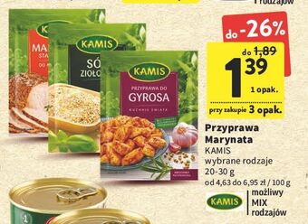 Intermarche Sól ziołowa kamis oferta