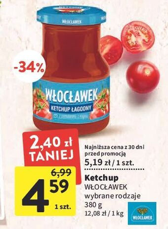 Intermarche Ketchup łagodny włocławek oferta