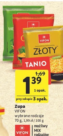 Intermarche Zupa curry vifon oferta