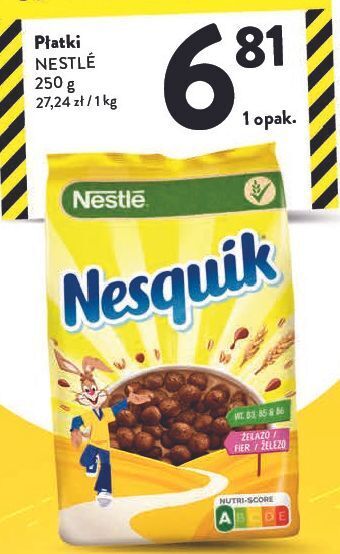 Intermarche Płatki śniadaniowe nesquik oferta