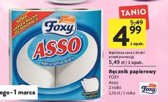 Intermarche Ręcznik papierowy foxy asso oferta