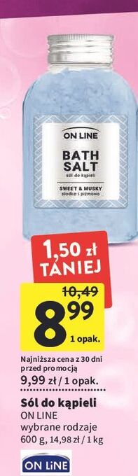 Intermarche Sól do kąpieli sweet & musky on line oferta