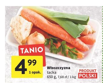 Intermarche Włoszczyzna tacka oferta