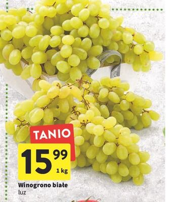 Intermarche Winogrona białe oferta