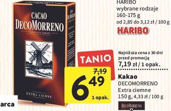 Kakao extra ciemne decomorreno
