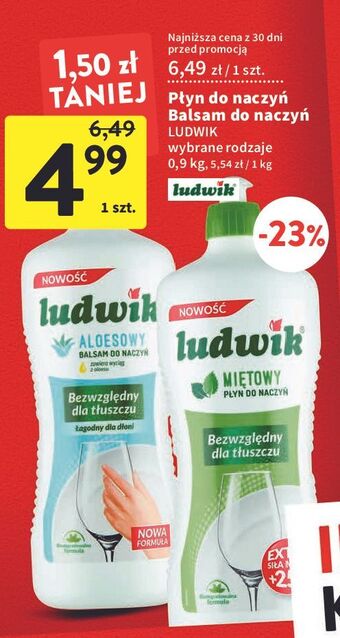 Intermarche Płyn do mycia naczyń miętowy ludwik oferta