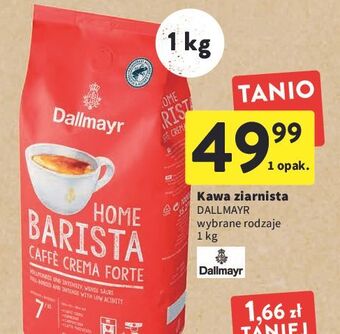 Intermarche Kawa dallmayr home barista caffe crema forte oferta