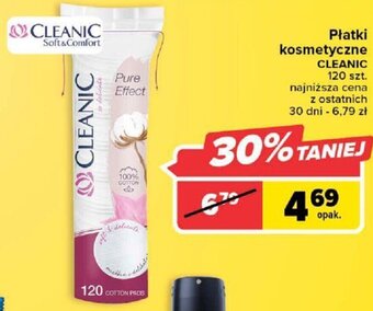 Carrefour Cleanic Płatki kosmetyczne 120szt. oferta