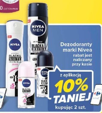 Carrefour Nivea Dezodoranty oferta