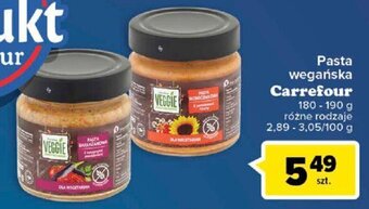 Carrefour Carrefour Pasta wegańska 180-190g oferta