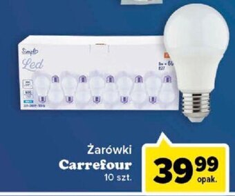 Carrefour Carrefour Żarówki 10szt. oferta