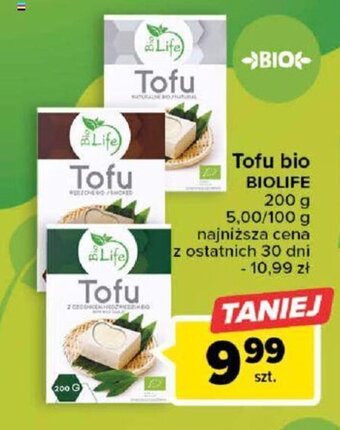 Carrefour Biolife Tofu bio 200g oferta