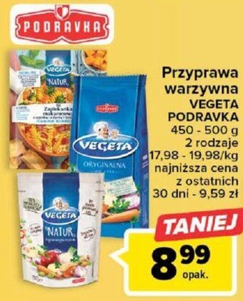 Carrefour Podravka Przyprawa waryzwna Vegeta 450-500g oferta