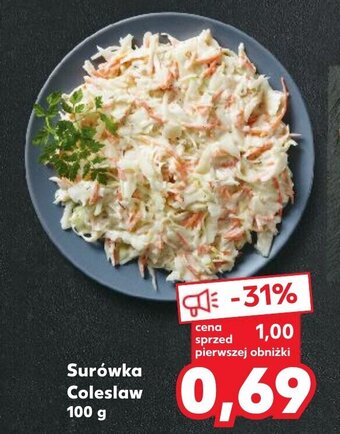 Kaufland Surówka coleslaw 100g oferta