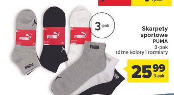 Carrefour Skarpety sportowe puma oferta