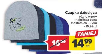 Carrefour Czapka dziecięca oferta