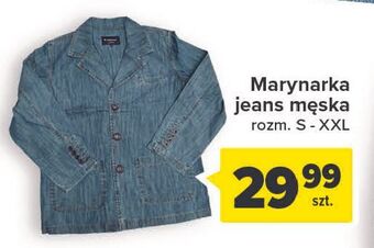 Carrefour Marynarka męska jeans s-xxl oferta