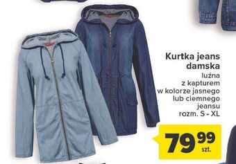 Carrefour Kurtka jeansowa damska rozm. s-xl oferta