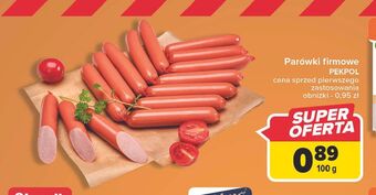 Carrefour Parówki firmowe pekpol oferta