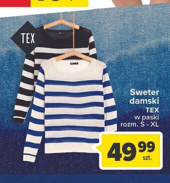 Carrefour Sweter damski tex oferta