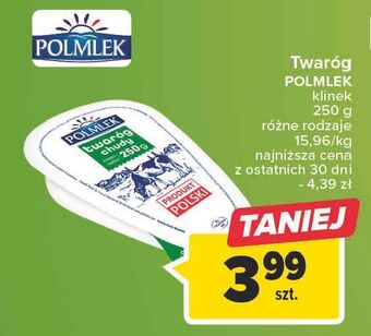 Carrefour Twaróg chudy polmlek oferta