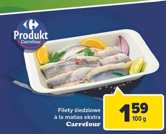 Carrefour Filety śledziowe a'la matjas carrefour oferta