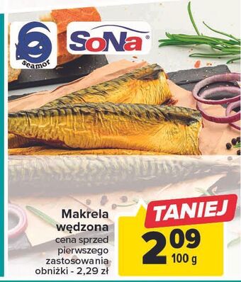 Carrefour Makrela wędzona sona oferta