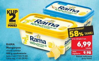 Kaufland Rama margaryna 400g oferta