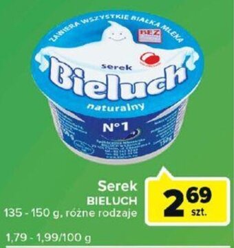 Carrefour Bieluch Serek 135-150g oferta