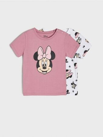 Sinsay Koszulki myszka minnie 2 pack oferta