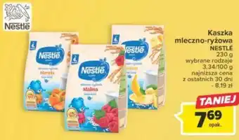 Carrefour Nestlé Kaszka mleczno-ryżowa 230g oferta