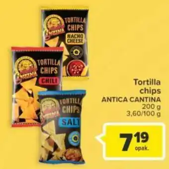 Carrefour Antica Cantina Tortilla chips 200g oferta