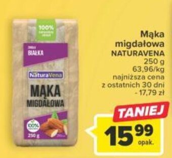 Carrefour Naturavena Mąka migdałowa 250g oferta