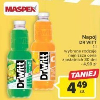 Carrefour Maspex Napój Dr. Witt 1l oferta