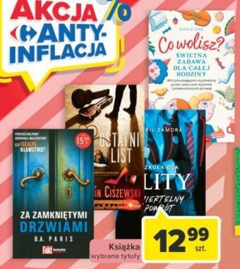 Carrefour Książka oferta