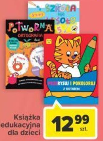 Carrefour Książka edukacyjna dla dzieci oferta