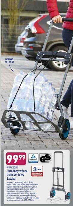 ALDI Składany wózek transportowy oferta