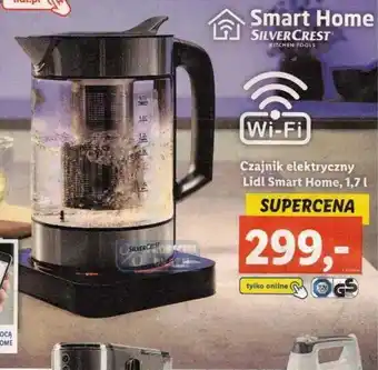 Lidl SilverCrest Czajnik elektryczny Lidl Smart Home 1,7l oferta